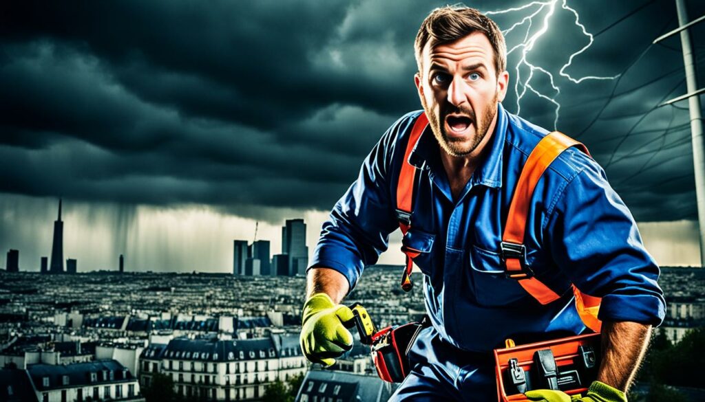 urgent electrician paris